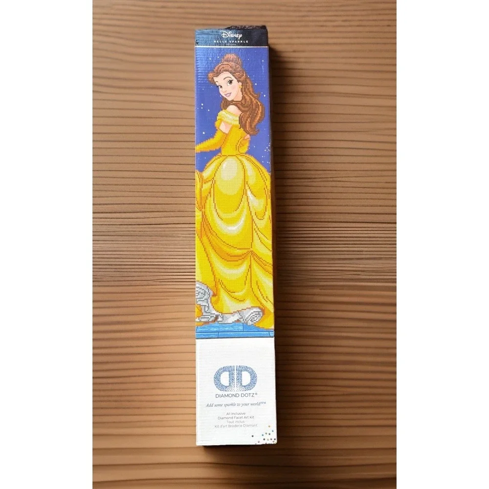 Disney Needleart Diamond Dotz Embroidery Art Kit Belle Sparkle DD13-023 NIB